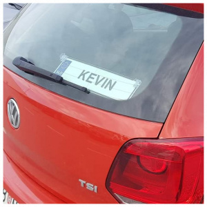 Mini registrska tablica