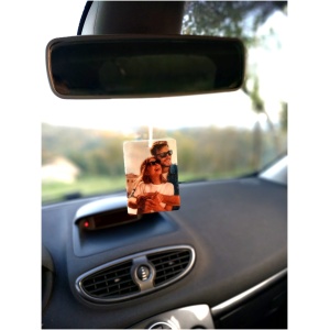 Osvežilec zraka z vašo sliko za avto