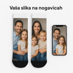 Nogavice z vašo sliko