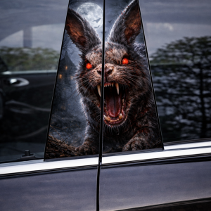 Nalepka za vrata avta - zajec